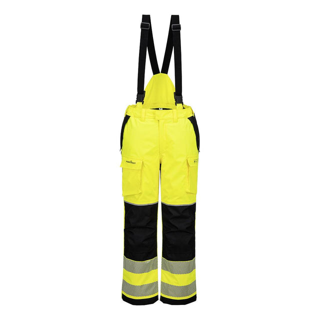PW3 Modaflame Rain+ Hi-Vis Multi-Norm FR Winter Trousers - Yellow/Black