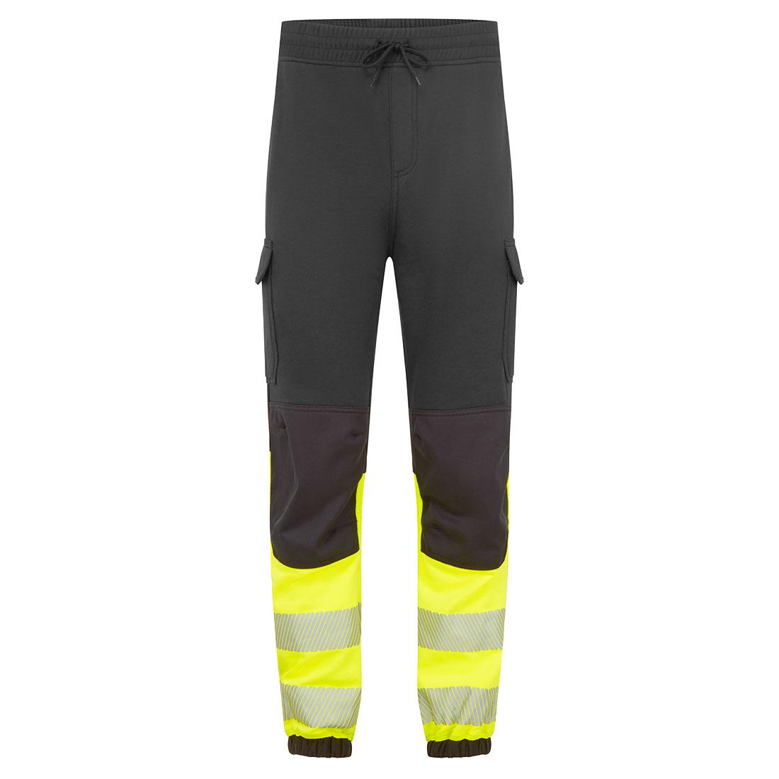 PW3 Modaflame Hi-Vis Class 1 FR Jogger - Black/Yellow