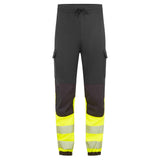 PW3 Modaflame Hi-Vis Class 1 FR Jogger - Black/Yellow