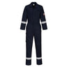 Bizflame Work Lightweight Stretch Panelled FR Coverall - Navy