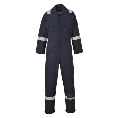 Bizflame Work Anti-Static FR Coverall 350g - Navy Tall