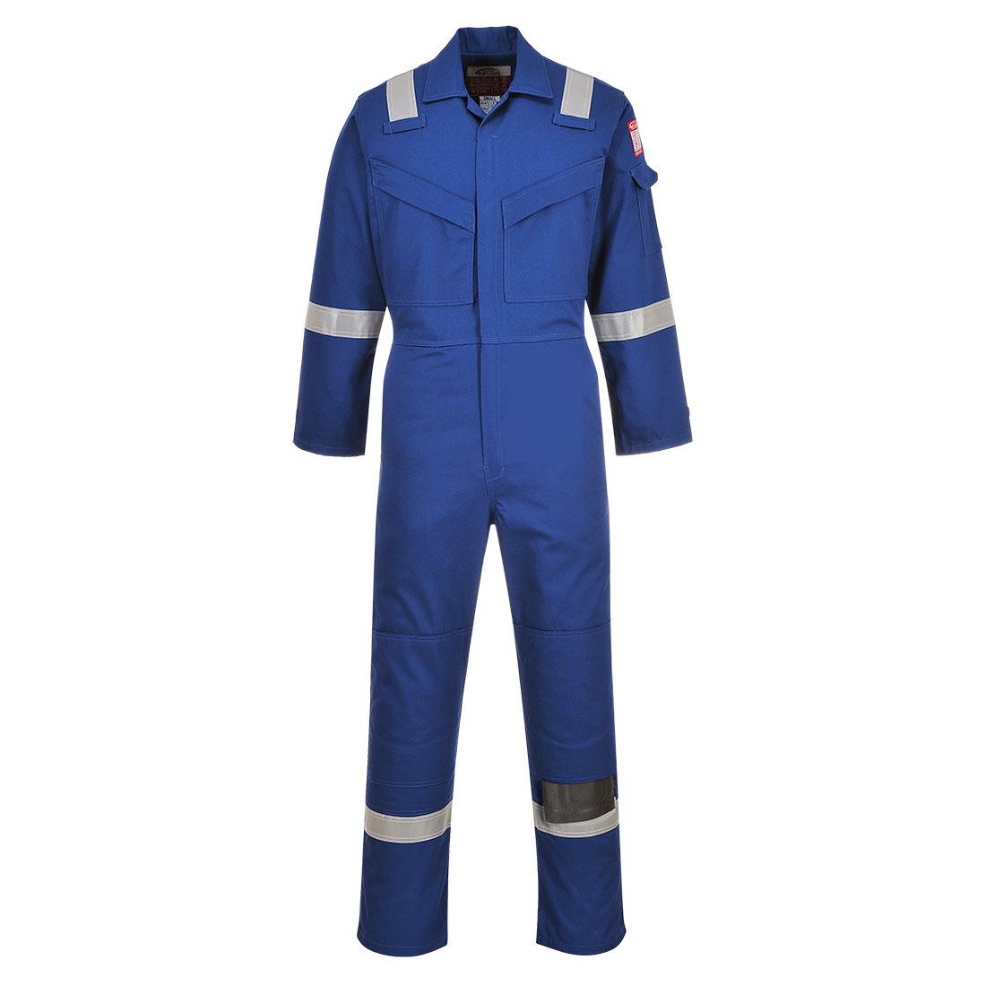 Bizflame Work Anti-Static FR Coverall 350g - Royal Blue