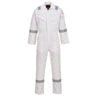 Bizflame Work Anti-Static FR Coverall 350g - White