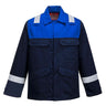 Bizflame Work Two Tone FR Jacket - Navy/Royal