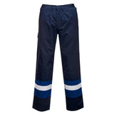 Bizflame Work Two Tone FR Trousers - Navy/Royal