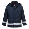 Bizflame Work Anti-Static FR Winter Jacket - Navy