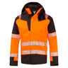 PW3 Modaflame Rain+ Hi-Vis Multi-Norm FR Winter Jacket - Orange/Black
