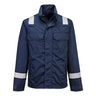 Bizflame Work Chemical Resistant FR Jacket - Navy
