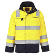 Bizflame Work Hi-Vis Multi-Norm FR Jacket - Yellow/Navy
