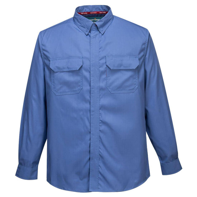 Bizflame Work Lightweight FR Shirt - Blue