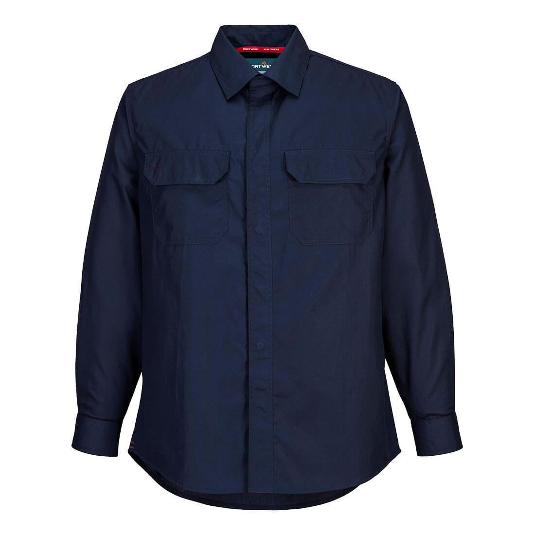 Bizflame Work Lightweight FR Shirt - Navy