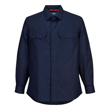 Bizflame Work Lightweight FR Shirt - Navy