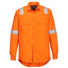 Bizflame Work Lightweight Anti-Static FR Shirt - Orange