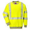 Modaflame Knit Hi-Vis FR Sweatshirt - Yellow