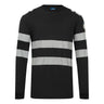 PW3 Modaflame Knit FR Long Sleeve T-Shirt - Black