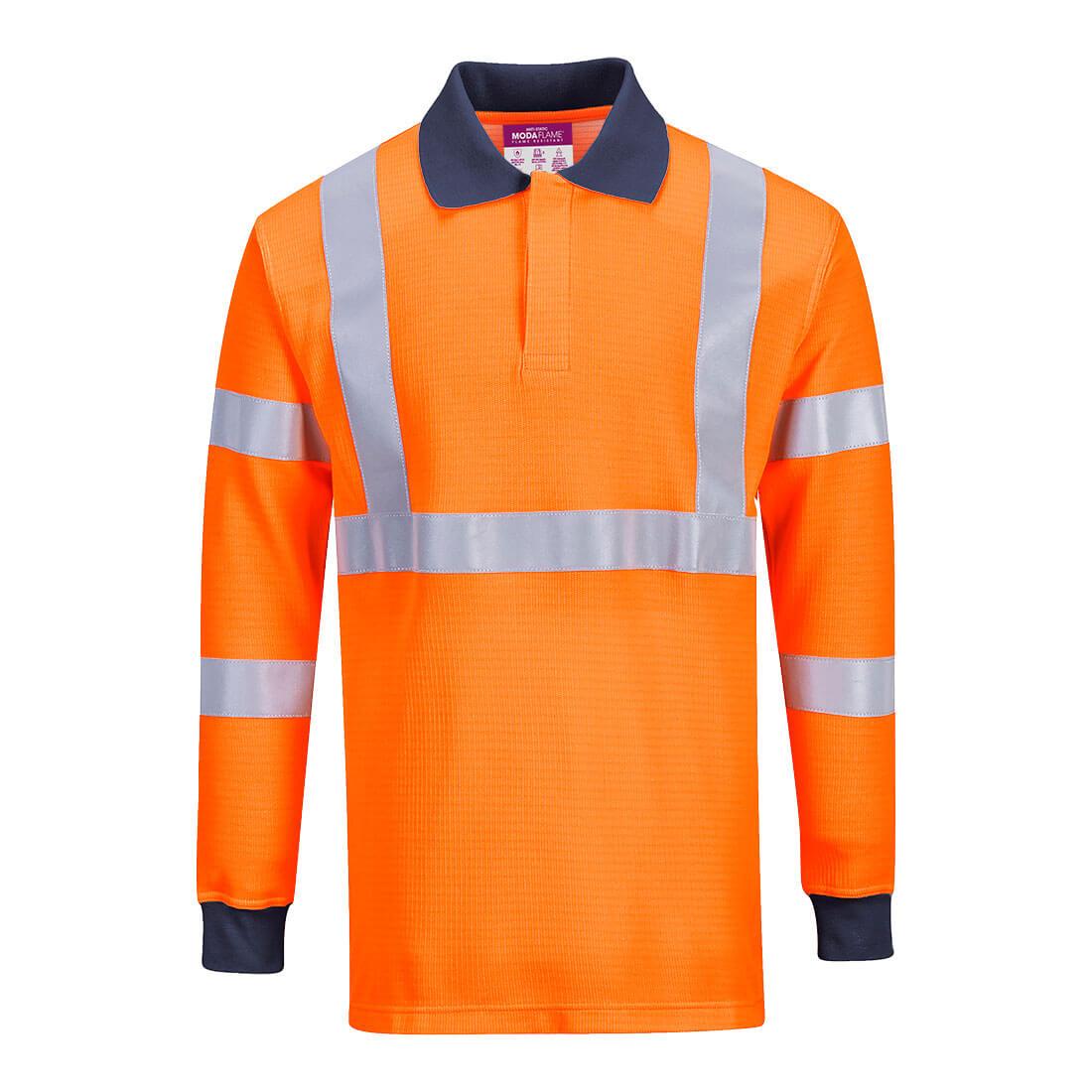 Modaflame Knit HVO RIS FR Polo Shirt - Orange