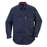 Bizflame 88/12 FR Work Shirt - Navy