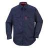 Bizflame 88/12 FR Work Shirt - Navy