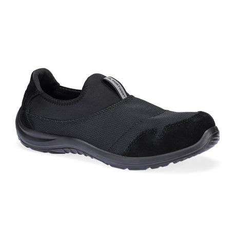 Steel Textile Slip On Shoe S1P SR FO ESD - Black