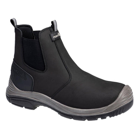 Steel Action Nubuck Dealer Boot S7 SC FO SR - Black/Grey