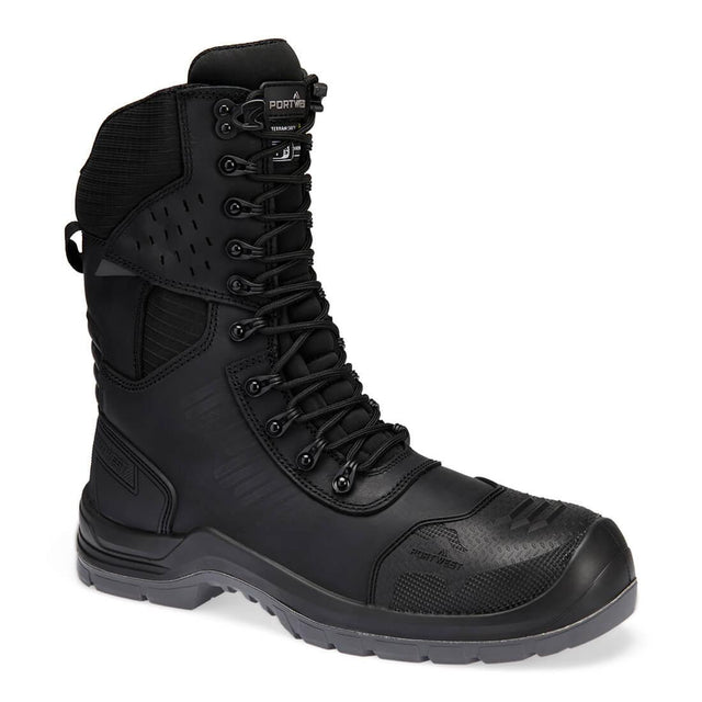 Composite Leather High Boot S7L ESD HRO LG FO SC CI SR - Black