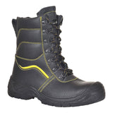 Steel Split Leather Winter Boot S3 SR CI - Black