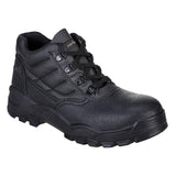 Steel Split Leather Mid Boot S1P SR - Black