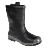 Steelite Rigger Boot with scuff cap S1P CI - Black