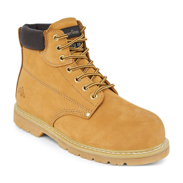 Steel Leather Welted Ankle Boot SB HRO - Honey