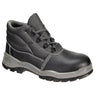 Steel Action Leather Mid Boot S3 SRC - Black