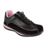 Steel Leather Trainer S1P HRO SR - Black/Pink