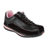 Steelite Women's Safety Trainer S1P HRO - Black/Pink