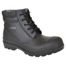 Steel PVC Mid Boot S5 SR FO - Black