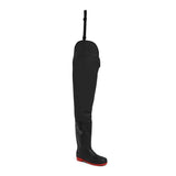 Steel PVC Waist Wader S5 FO - Black