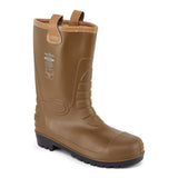 Steel PVC Rigger Boot S5 FO - Tan