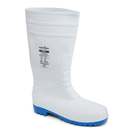 Steel PVC Wellington S5 FO - White
