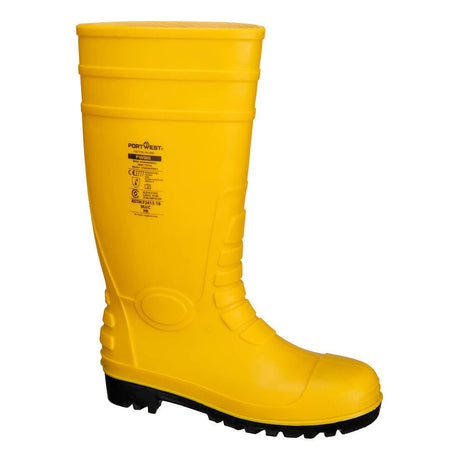 Steel PVC Wellington S5 FO CI - Yellow