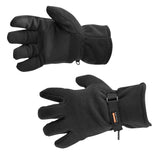 Insulated Fleece Glove - Black
