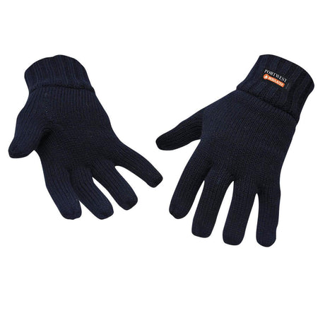 Insulated Knit Glove - Navy