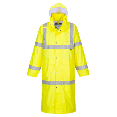 Hi-Vis Rain Coat 122cm - Yellow