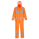 Hi-Vis Rain Suit - Orange