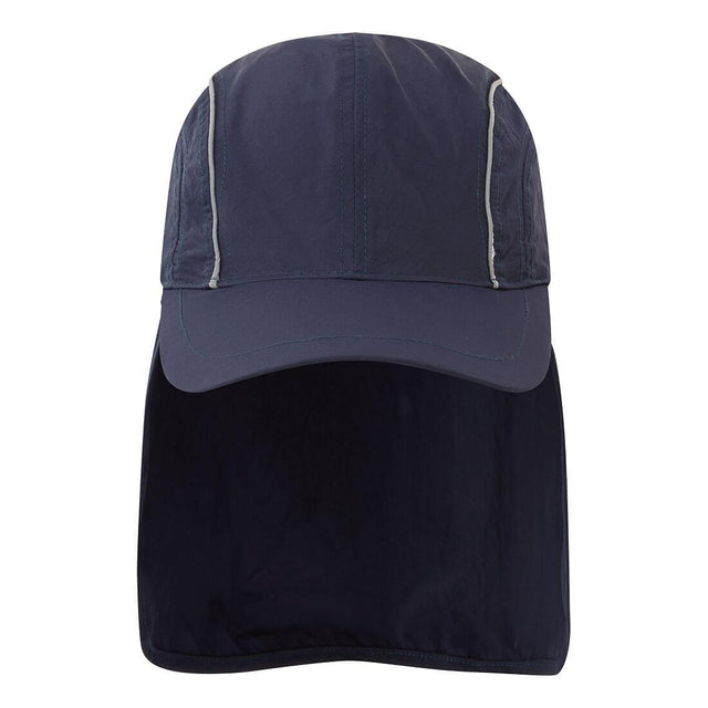 Breathable Sun Shield Cap - Navy