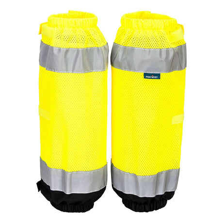 Hi-Vis Contrast Gaiters - Yellow/Black
