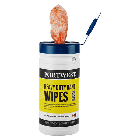 Heavy Duty Hand Wipes (80 Wipes) - Orange