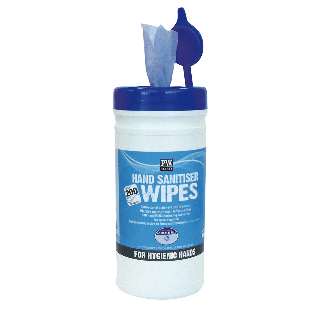 Hand Sanitiser Wipes (200 Wipes) - Blue