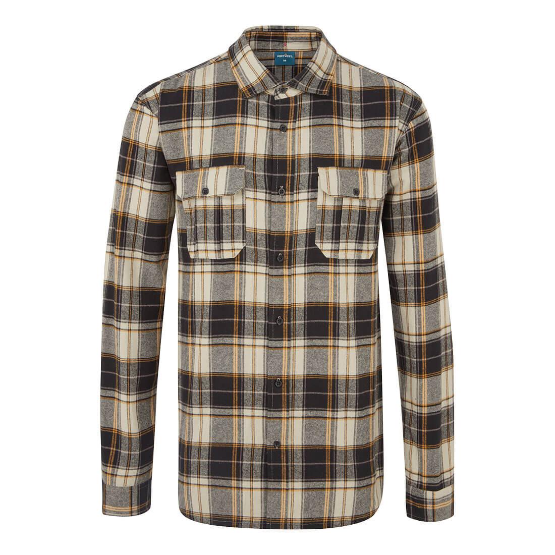 KA3 Check Shirt - Black