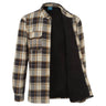 KA3 Sherpa Lined Check Shirt - Black