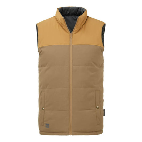 KA3 Reversible Insulated Bodywarmer - Coffee Brown