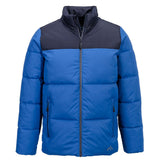 KX3 Sport Insulated Baffle Jacket - Quartz/Dark Navy