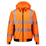 KX3 Sport Hi-Vis Rain Bomber - Orange